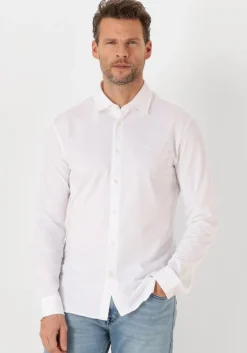 witte boss orange klassiek overhemd mysoft