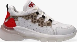 witte braqeez lage sneakers gwen genna