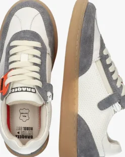 witte braqeez lage sneakers gyan gum