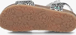 witte bunniesjr platte sandalen bimi beach