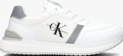 witte calvin klein lage sneakers 1594x092