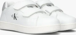 witte calvin klein lage sneakers 80853