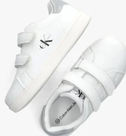 witte calvin klein lage sneakers 80853