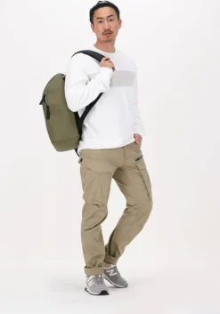 witte calvin klein sweater blocking institutional crew neck