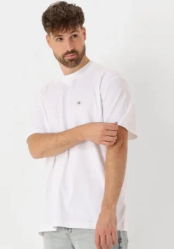 witte calvin klein t-shirt woven label relaxed tee