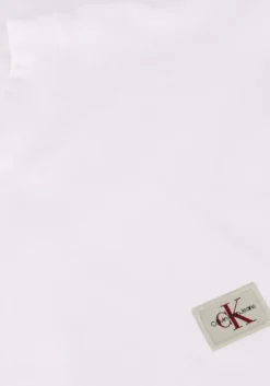 witte calvin klein t-shirt woven label relaxed tee