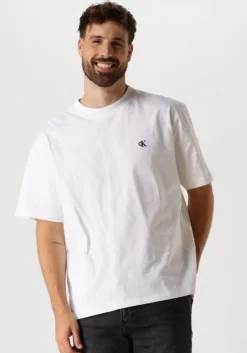 witte calvin klein t-shirt heavy relaxed tee