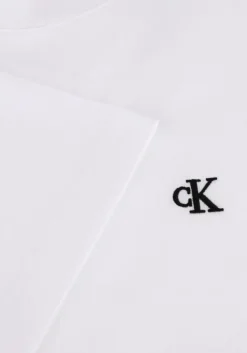 witte calvin klein t-shirt heavy relaxed tee