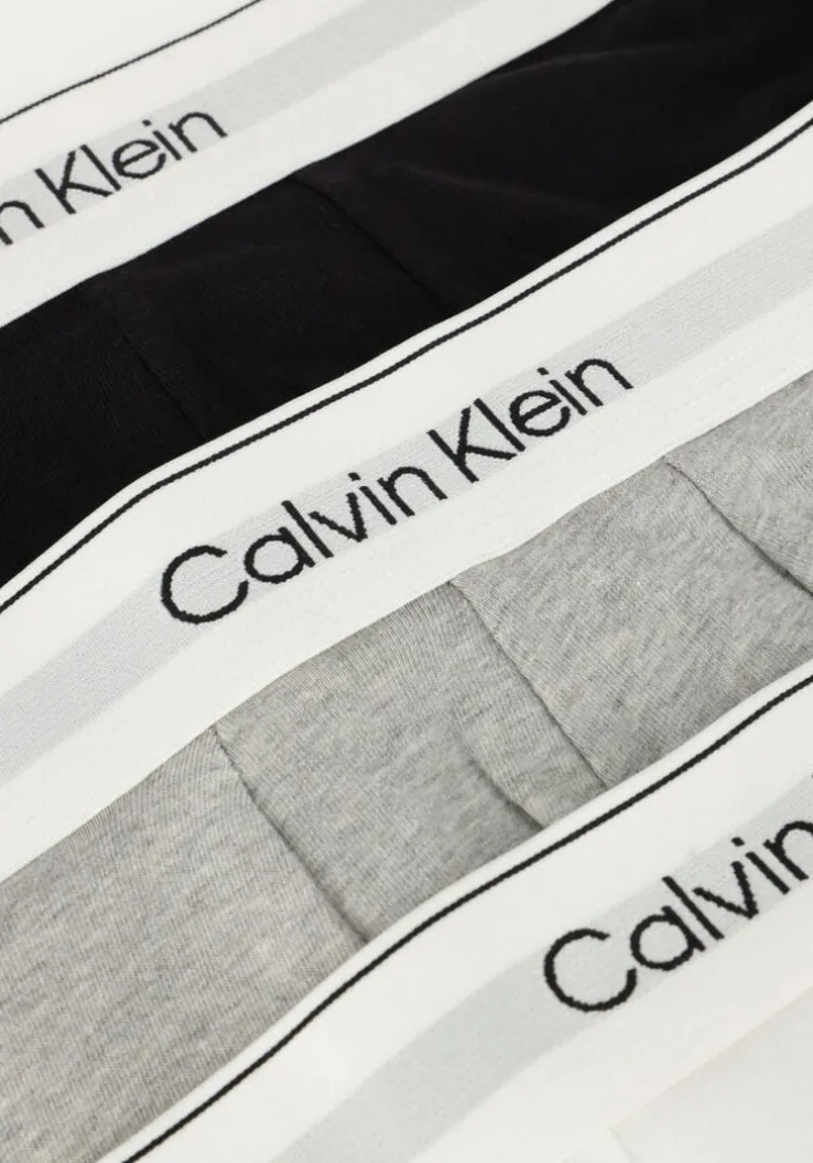 witte calvin klein underwear boxershorts trunk 3pk