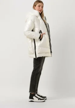 witte canadian gewatteerde jas eugenie mid