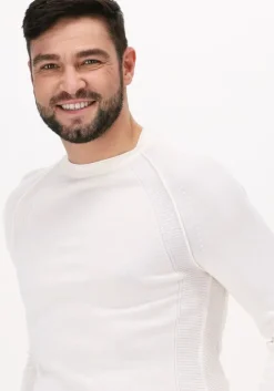 witte cast iron trui r-neck tech merino