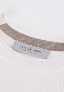 witte cast iron trui r-neck tech merino