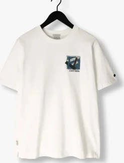 witte cast iron t-shirt short sleeve r-neck regular fit jersey peached