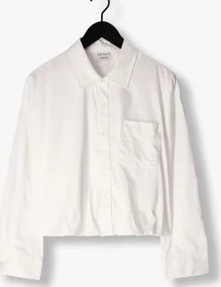 witte catwalk junkie blouses cropped button up blouse