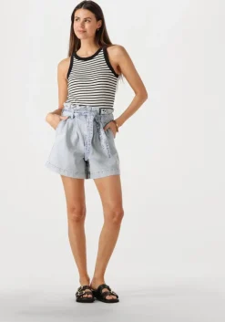 witte catwalk junkie top striped ribbed singlet