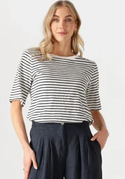 witte cc heart t-shirt cc heart silla stripe