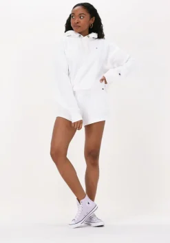 witte champion trui hooded sweatshirt dms plain