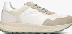 witte clay lage sneakers 13655