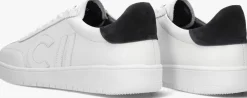 witte clay lage sneakers cl124h251