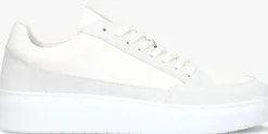 witte clay lage sneakers enzo