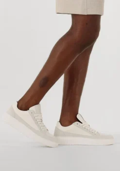witte clay lage sneakers enzo