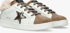 witte clic! lage sneakers cl-20453