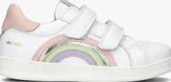 witte clic! lage sneakers 20613