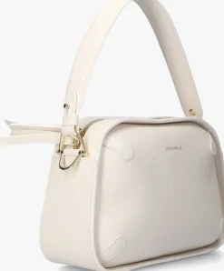 witte coccinelle schoudertas maleta