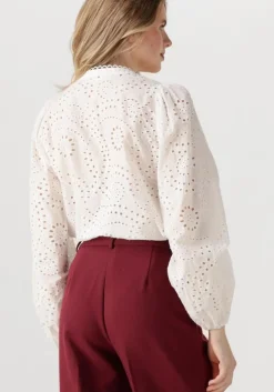 witte co'couture blouses gisellecc anglaise v-shirt