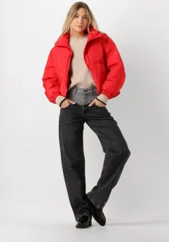 witte co'couture trui row puff knit