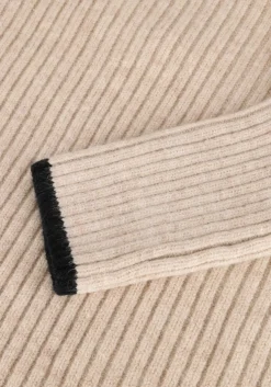 witte co'couture trui row puff knit