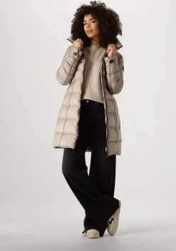 witte co'couture trui row puff knit