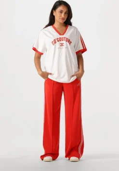 witte co'couture t-shirt siaracc oversize sporty v-tee