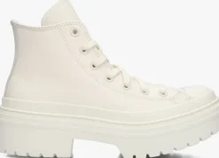witte converse hoge sneakers chuck taylor all star heel hi