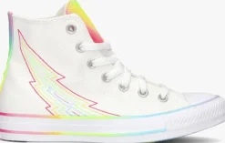 witte converse hoge sneakers chuck taylor all star