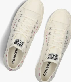 witte converse lage sneakers chuck taylor all star lift ox