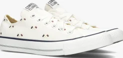 witte converse lage sneakers chuck taylor all star