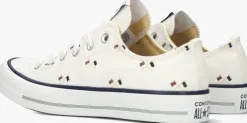 witte converse lage sneakers chuck taylor all star