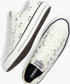 witte converse lage sneakers chuck taylor all star