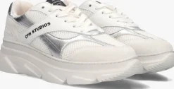witte copenhagen studios lage sneakers cph54
