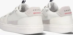 witte cruyff junior lage sneakers endorsed