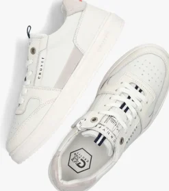 witte cruyff junior lage sneakers endorsed
