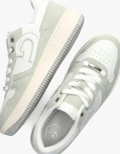 witte cruyff lage sneakers camp low lux