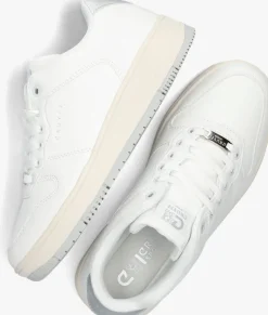 witte cruyff lage sneakers indoor royal dames