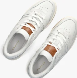 witte cruyff lage sneakers campo low lux