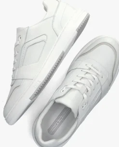 witte cycleur de luxe lage sneakers tailwip