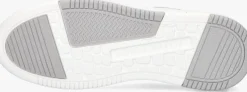 witte cycleur de luxe lage sneakers no-foot