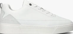 witte cycleur de luxe lage sneakers disaster