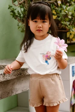 witte daily7 t-shirt t-shirt flower artwork