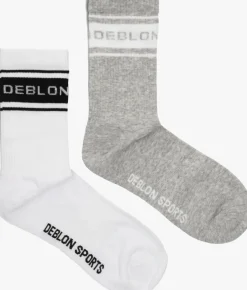 witte deblon sports sokken deblon socks
